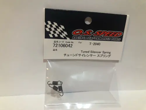 O.S. Speed Tuned Silencer Springs (3Pcs) 1