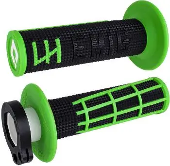 Odi Emig 2.0 - V2 Lock-On Grip - H36e2bn - Black/Green 1