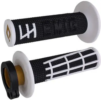 Odi Emig 2.0 - V2 Lock-On Grip - H36e2bw - Black/White 1