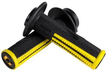 Odi Emig Pro V2 Lock-On Grips Black/Yellow - H36epby 1