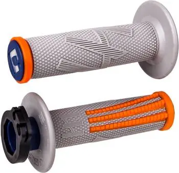 Odi Emig Pro V2 Lock-On Grips Grey/Orange - H36epgo 1