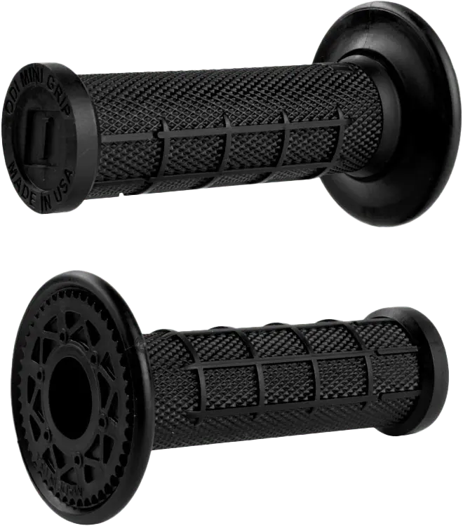 Odi Mini Mx Half Waffle Grips Black, Grey, Pink, Green,Red, Blue 1/2 Waffle For Youth Riders 1