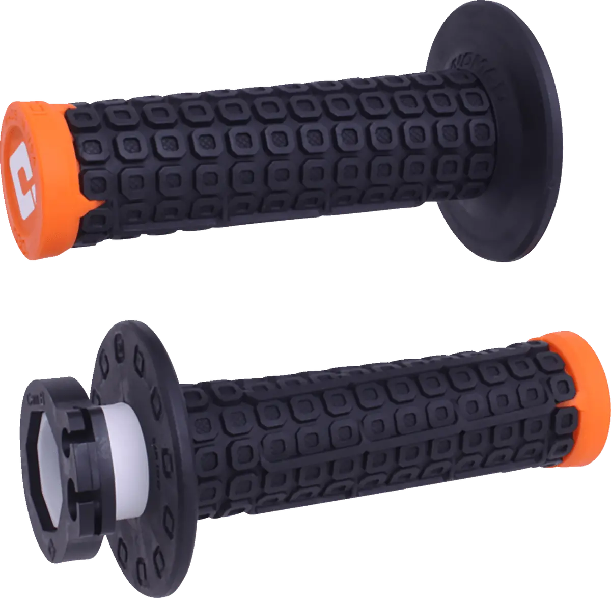 Odi Nomad Lock-On Grips - Off-Road - Black/Orange H36ndbo 1