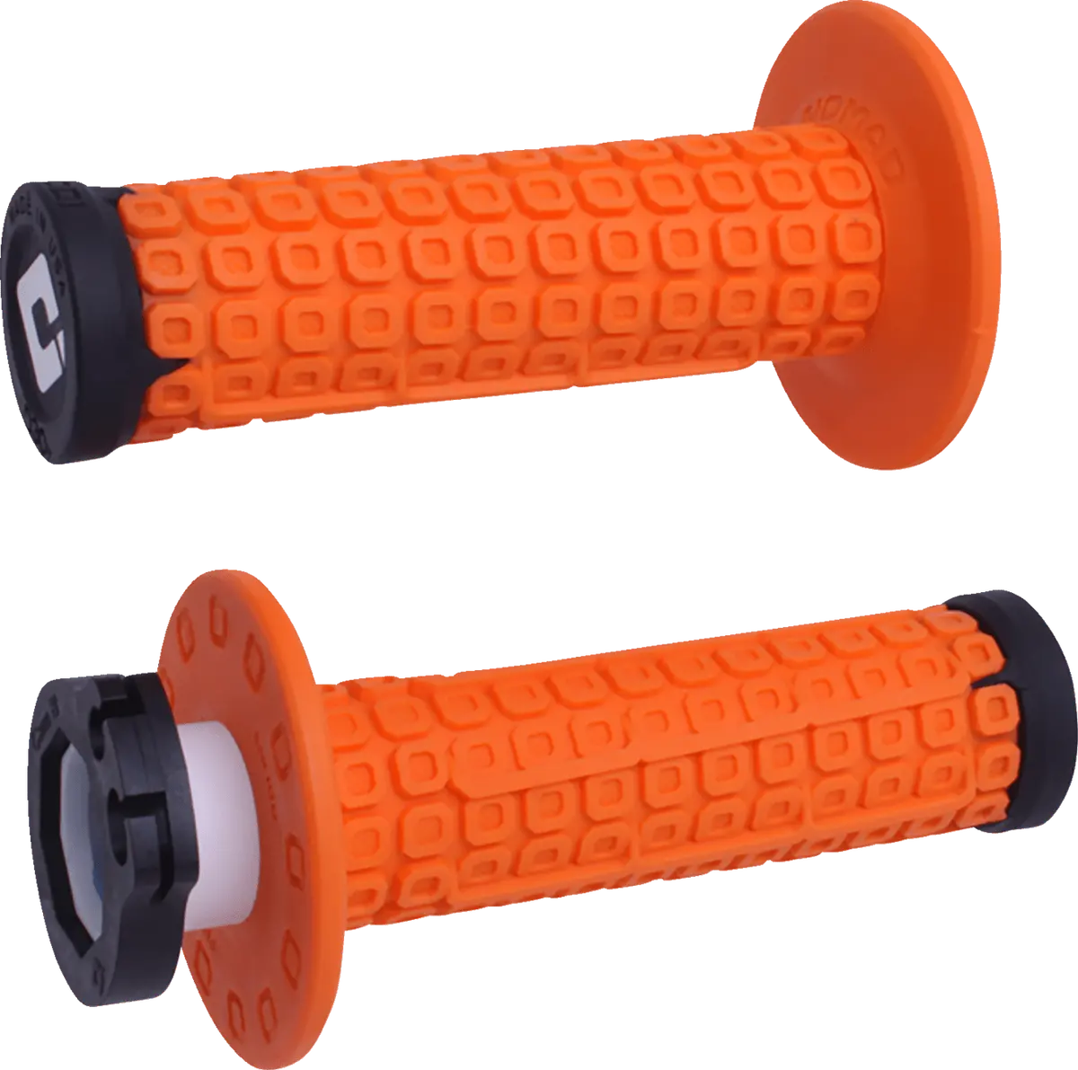 Odi Nomad Lock-On Grips - Off-Road - Orange/Black H36ndob - Fits Select Dirt Bikes 1