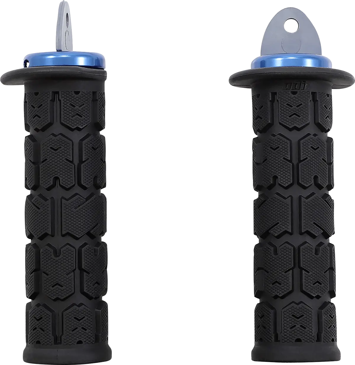 Odi Rogue Atv/Pwc Grips With Lock-On System- Black/Blue - J33rgb-U 1