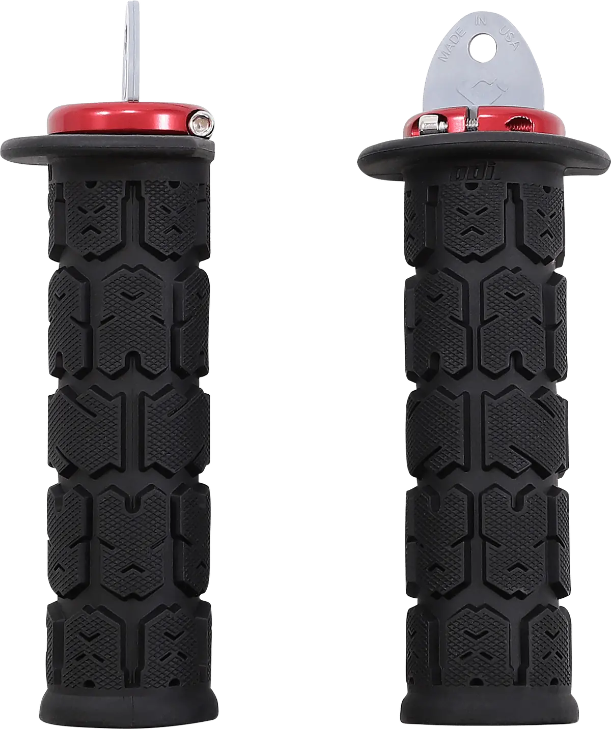 Odi Rogue Atv/Pwc Grips  With Lock-On System - Black/Red - J33rgb-R 1