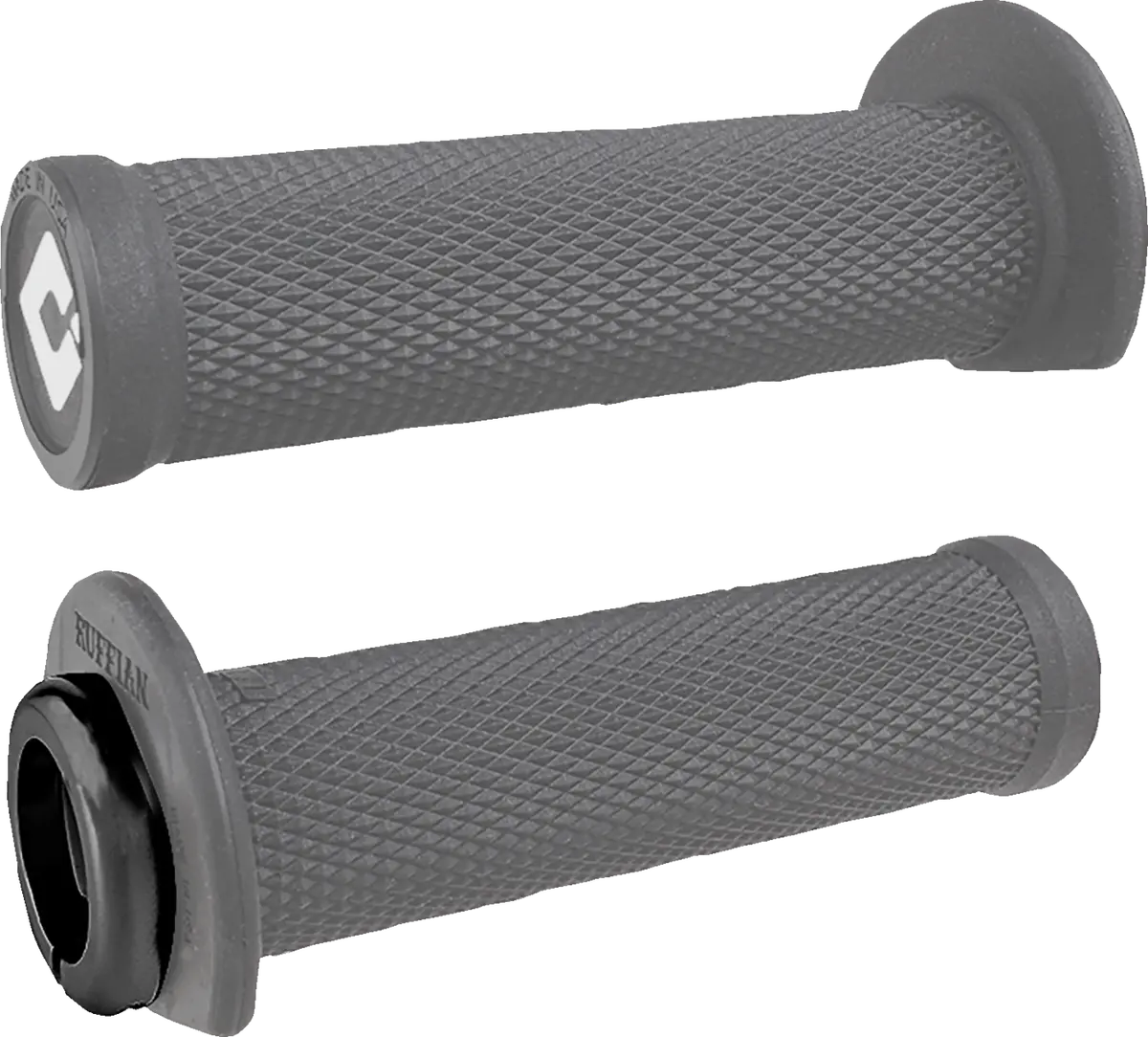 Odi Ruffian 2.1 Lock-On Grips 125Mm For Atv And Pwc - Grey, Black, Blue, Red, And Graphite 1