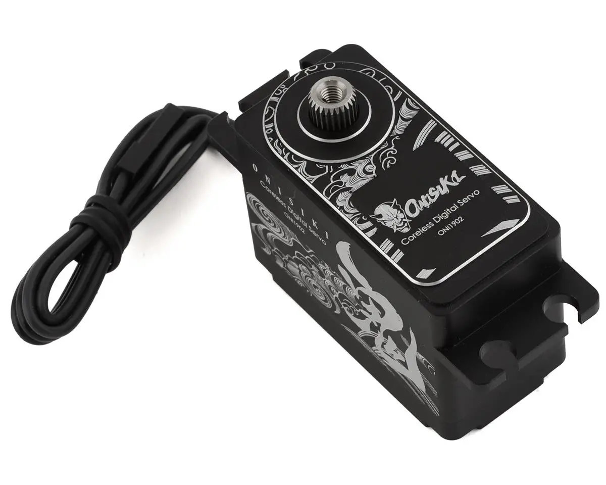 Onisiki Full Aluminum Case Low Profile Coreless Drift Servo - Oni1902 1