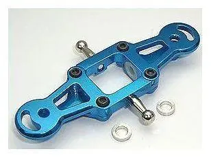 Microheli Cnc Blade Grips Lower (Blue): Blade Cx/ Honey Bee Lama2 #Mh-Cx002bg1b 2