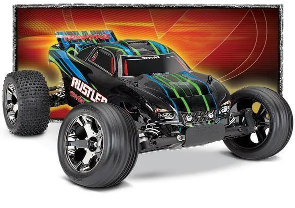 Traxxas Rustler Vxl 4X4 Rtr 2Wd Tra37076-4 3
