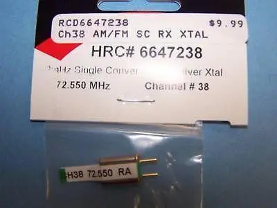 Hitec Single Conver Receiver Crystal Am Ch38 #6647238 2