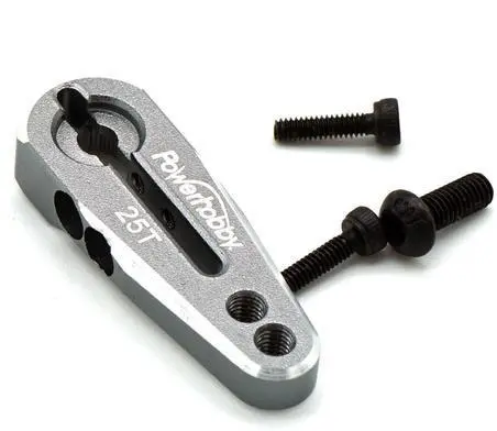Power Hobby - Powerhobby 25T Aluminum Clamping Servo Horn Gun Metal 2