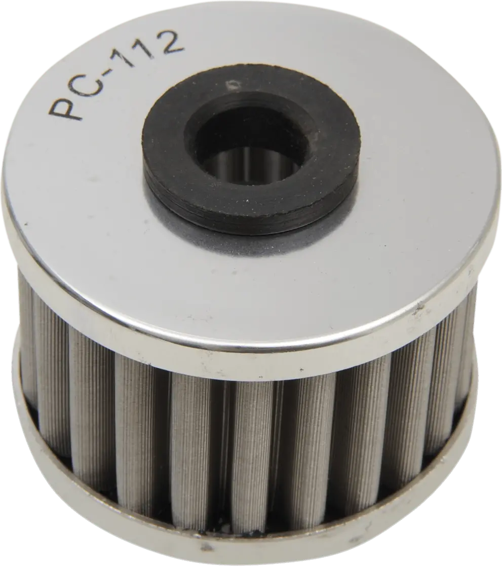 Pc Racing Flo? Stainless Steel Oil Filter Pc112 For Honda, Kawasaki, And Polaris 1
