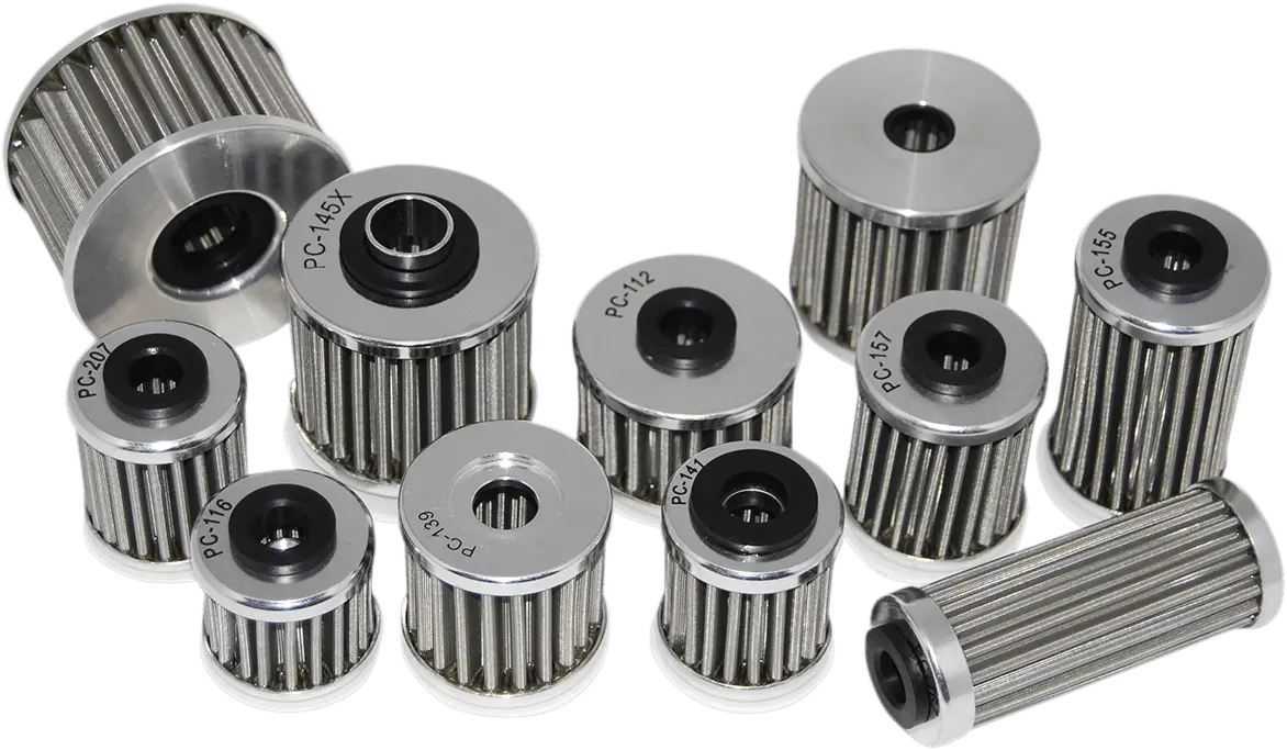 Pc Racing Flo Stainless Steel Oil Filter Pc116 Honda Husqvarna Polaris 1