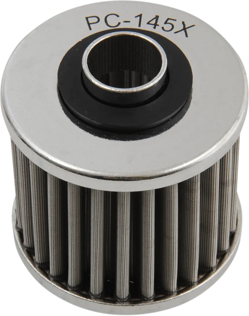 Pc Racing Flo? Stainless Steel Oil Filter Pc145x For Aprilia, Mz, Yamaha 1