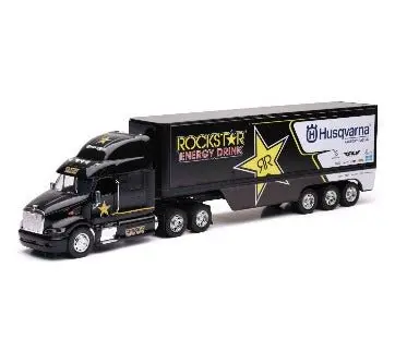 Peterbilt Rockstar Husqvarna Factory Race Team Truck - New-Ray 1:32 Scale 1