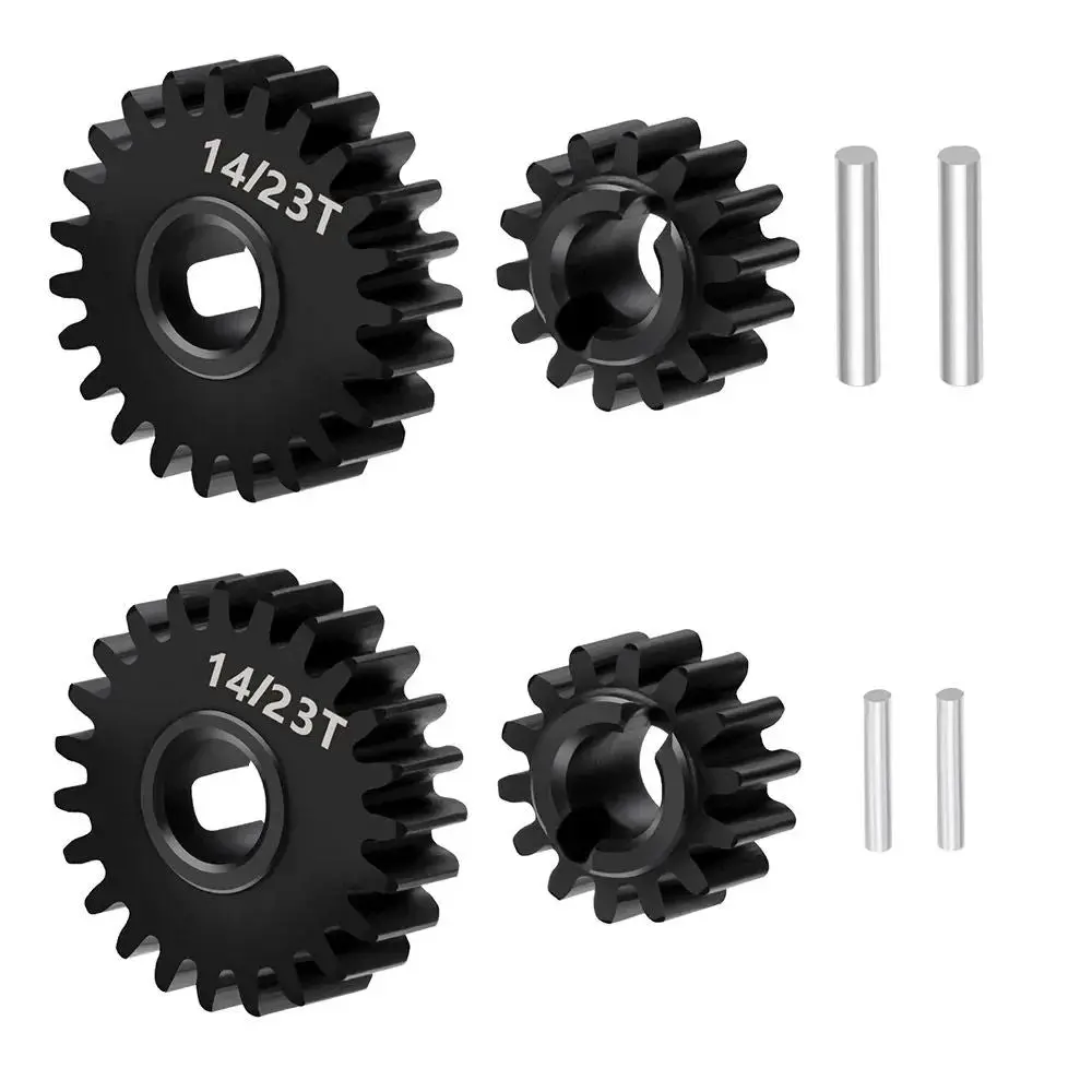 Powerhobby Hardened Steel 14T + 23T Portal Gears Redcat Ascent-18 1