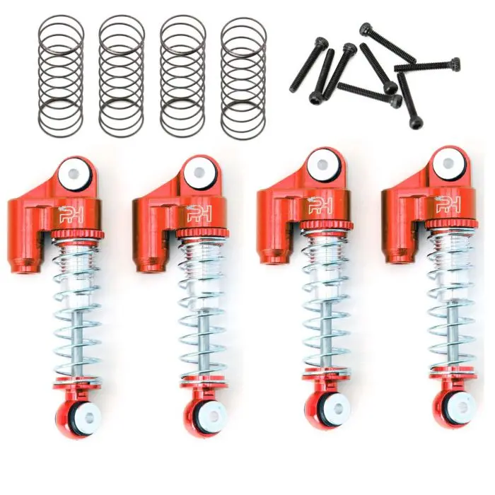 Powerhobby Aluminum Threaded Mini/Micro Shocks For Axial Scx24 Front/Rear 4