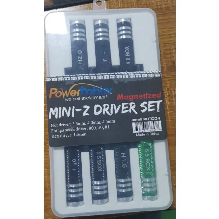 Powerhobby Magentized Kyosho Mini-Z Tools Driver Set 1