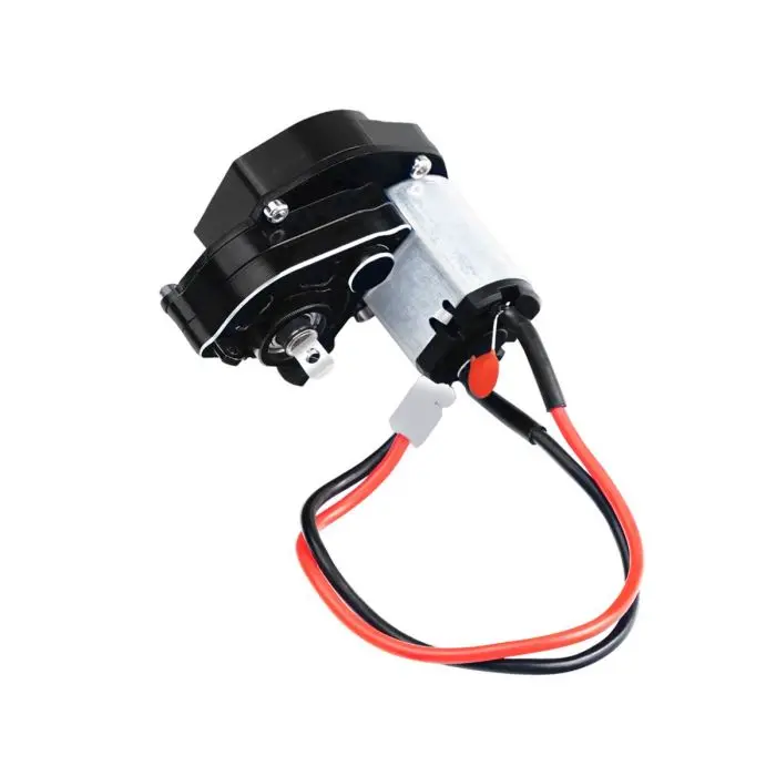 Powerhobby Axial Scx24 030 55T Motor W Aluminum Gearbox Assembled Black 1