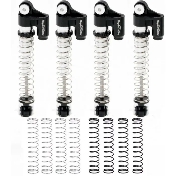 Powerhobby Axial Scx24 Aluminum Threaded Long Travel Shocks 48Mm Micro Crawler 1