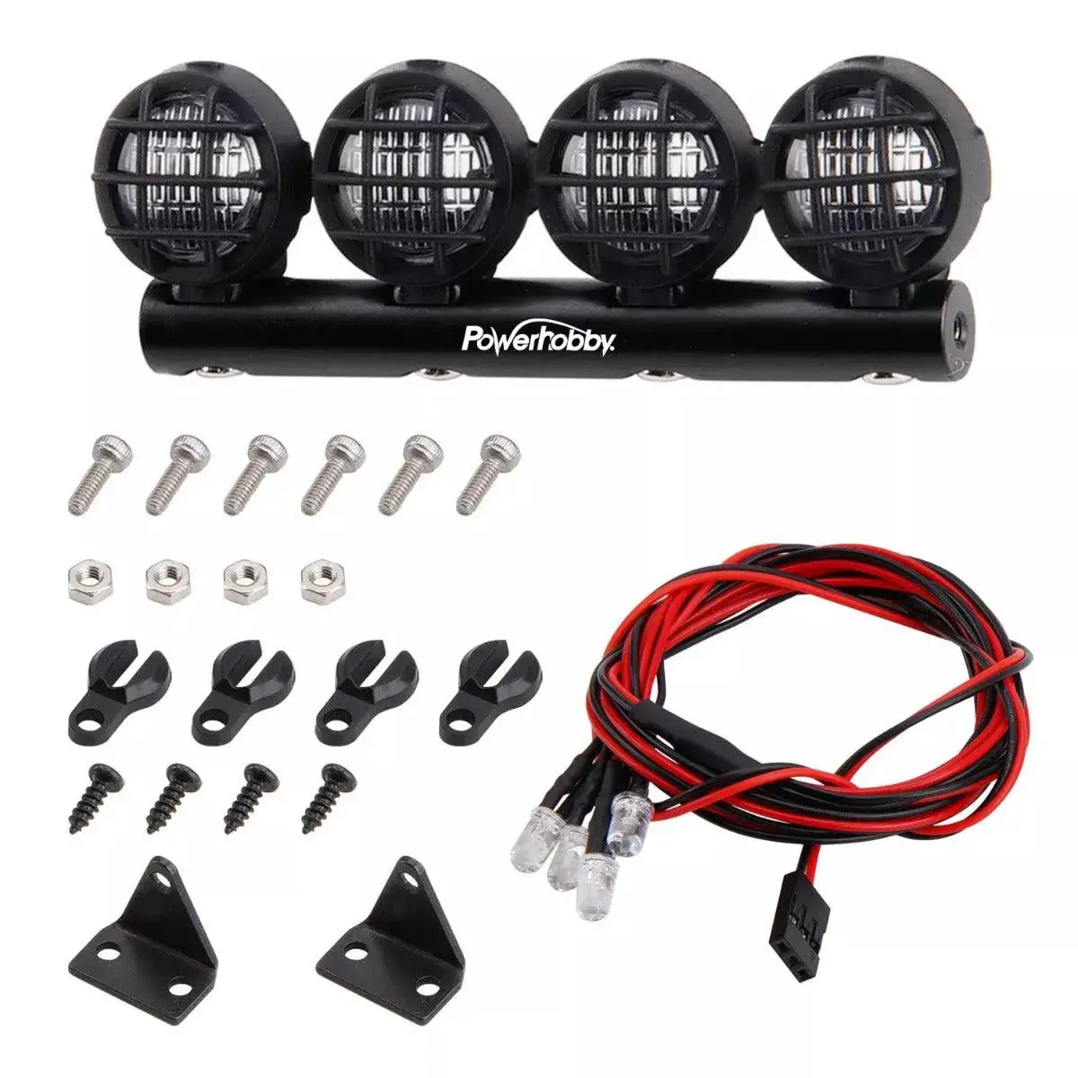 Powerhobby Light Bar Headlight For Axial Scx24 1/24 Rc Crawler 1