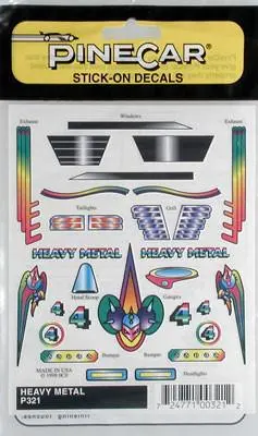 P321 Heavy Metal Stick-On Decal 1