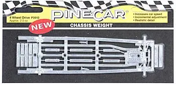 P3910 4-Wheel Drive Chassis Weight 1