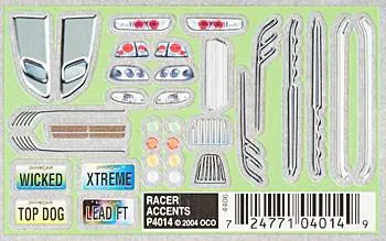 P4014 Racer Accents Dry Transfer 1