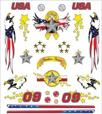P4019 Freedom Forever Dry Transfer 1