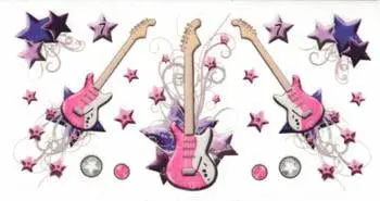 P4023 Rockin Diva Dry Transfer 1
