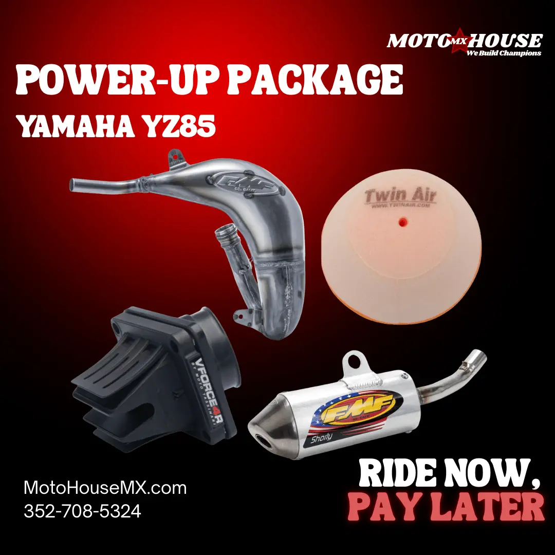 Power-Up Package – 2019-2026 Yamaha Yz85, Fmf Works, Powercore 2, Vforce, Twin Air 1