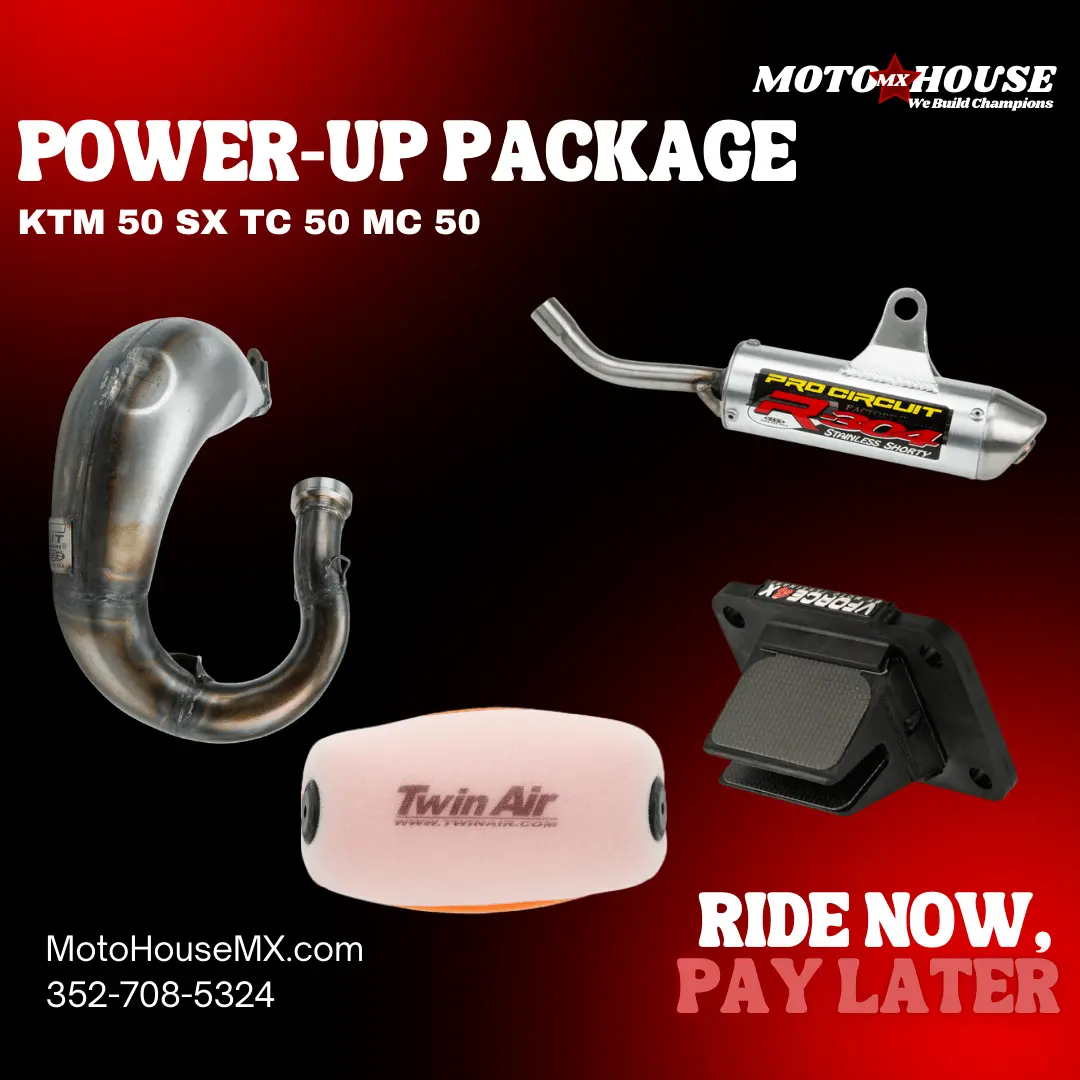 Power-Up Package - 2024-2025 Ktm 50 Sx Tc 50 Mc 50 - Pro Circuit, Vforce4x, Twin Air 1