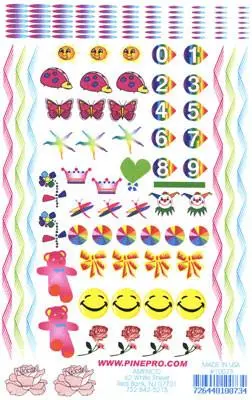 10073 Decal Sheet Girl's 1