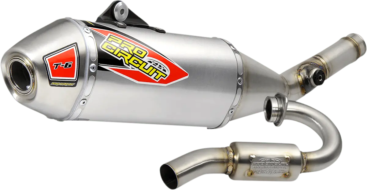 Pro Circuit 0122125G T-6 Exhaust System 2021-2024 Kawasaki Kx250 Kx250f 1
