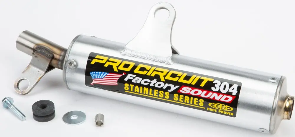 Pro Circuit 304 Factory Sound Sliencer - Ss89080-304 - 2002-2024 Suzuki Rm85 1
