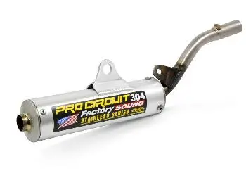 Pro Circuit 304 Silencers - Sk98080-304 - Kawasaki Kx112, Kx100, And Kx85 1