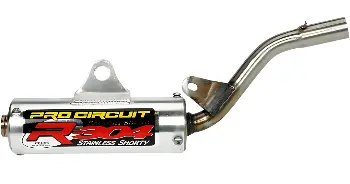 Pro Circuit R304 Shorty Silencers - Sk98080-R - Kawasaki Kx112, Kx100 And Kx85 1