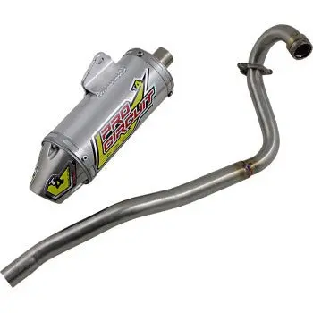 Pro Circuit T-4 Stainless Steel Exhaust System - 4H00050 -  2000-2019 Honda Xr50r, Crf50f 1