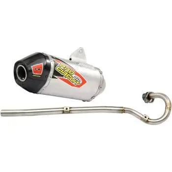 Pro Circuit T-6 Stainless Exhaust System - 0111312F - 2014-2018 Honda Crf125f 1