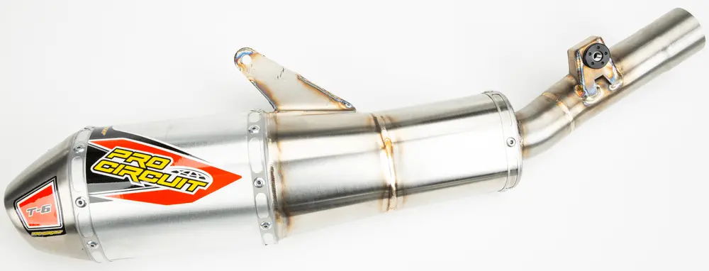 Pro Circuit T-6 Stainless Slip-On Exhaust - 0112225A - Honda 2022-2024 Crf250r, And Crf250rx 1