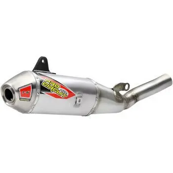 Pro Circuit T-6 Stainless Slip-On Exhaust - 0131925A - 2019-2024 Yamaha	Yz250f 1