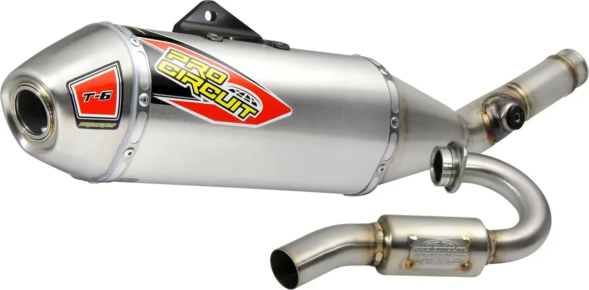 Pro Circuit - 0122525G - T-6 Stainless Steel Exhaust Kawasaki Kx250f/Kx250x 1