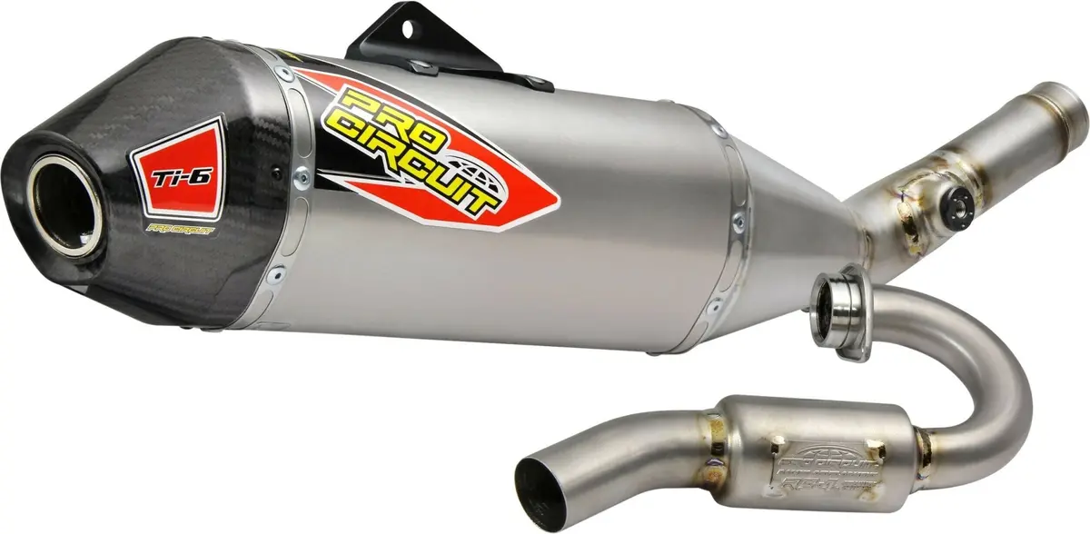Pro Circuit T-6 Stainless Steel Exhaust System For Kawasaki Kx250f And Kx250x 1