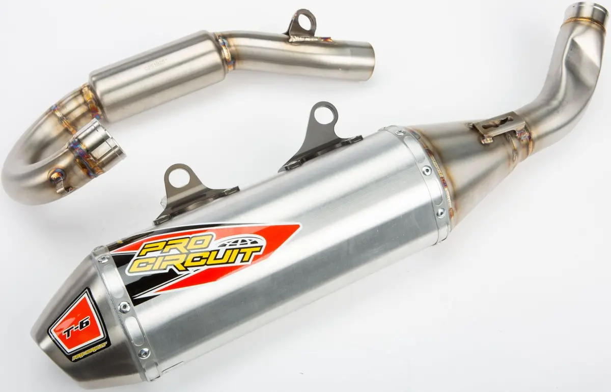 Pro Circuit T-6 Stainless Steel Exhaust System For Ktm 250 Sx-F And Husqvarna Fc 250 1