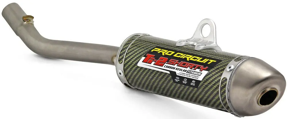 Pro Circuit Ti-2 Carbon-Aramid Silencer - 1121412K - 2003-2007 Kawasaki Kx125 1