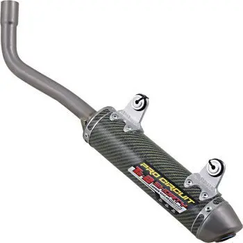 Pro Circuit Ti-2 Carbon-Aramid Silencer - 1151930K - 2019 Husqvarna Te 300I 1