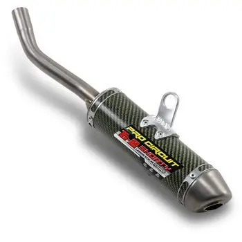 Pro Circuit  Ti-2 Carbon Kevlar, Titanium Shorty Silencer - 1152312K - 2019-2022 Ktm 125 Sx, 150 Sx 1