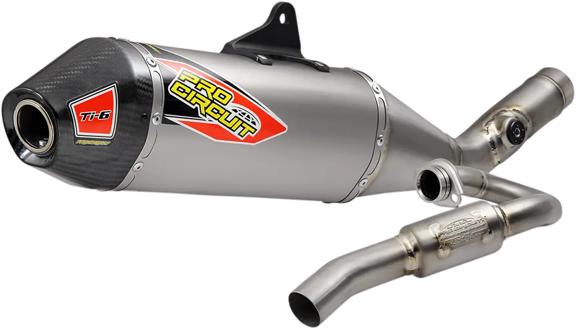 Pro Circuit Ti-6 Exhaust 0341925F Suzuki Rm-Z250 2019-2025 | Titanium Full System 1