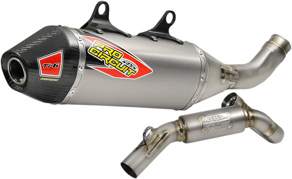 Pro Circuit Ti-6 Exhaust 0351845F Ktm 450 Sx-F Xc-F Husqvarna Fc450 Gasgas Mc 450F 2019-2022 | Titanium System 1